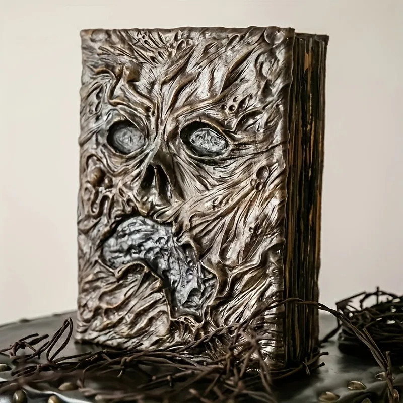 Vintage Collectible Books - ヴィンテージ・ネクロノミコン - 黒魔術召喚書、25ページのアート＆クラフトコレクタブル、フェイクレザーカバー付き