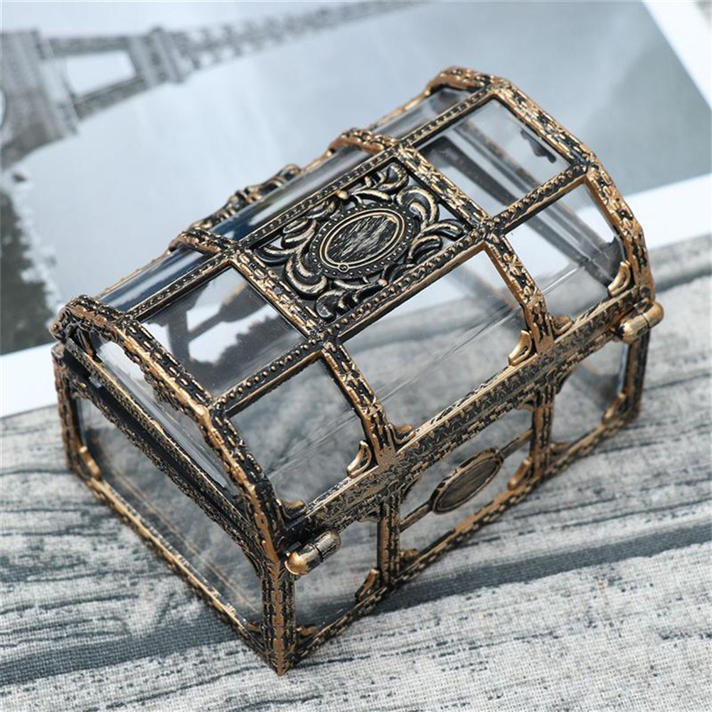 Vintage Collectibles Store - 宝物、装飾品、宝石箱、ジュエリー店の装飾、収納オーガナイザー、クリスタルや宝石のコレクション用、プラスチック製、ヴィンテージ風。