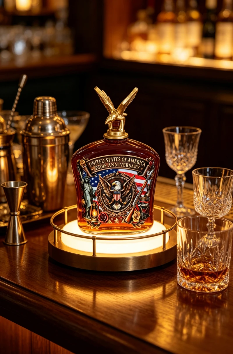 アンティークアメリカン・フリーダム・イーグル・ウィスキー・デ - Vintage Collectible Liquor Bottles のレビューと価格