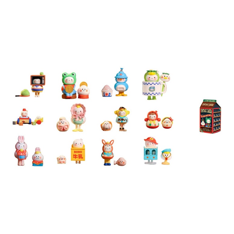 POP MART ボボ＆ココ ヴィンテージ雑貨店コレクション - Vintage Collectibles Store のレビューと価格
