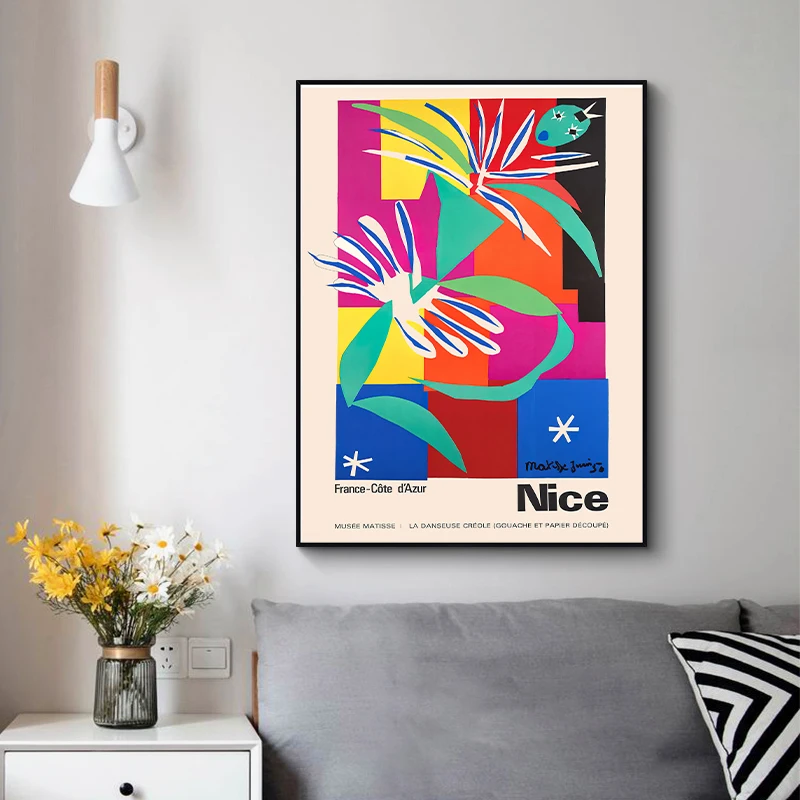 キャンバス絵画ヴィンテージアンリ・マティス有名な画家アートワ - Vintage Collectible Posters のレビューと価格