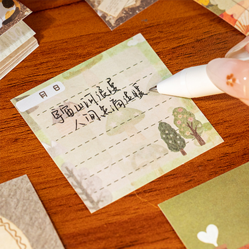 Mr. Paper 50枚入りタイムレターステッカーブック  - Vintage Collectible Books のレビューと価格